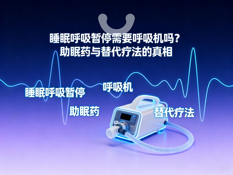 封面：睡眠呼吸暫停需要呼吸機嗎？助眠藥與替代療法的真相